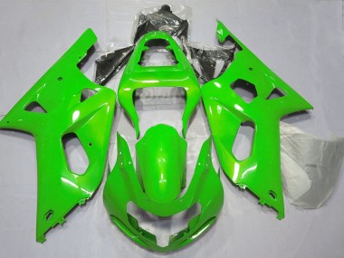Shop 2001-2003 Suzuki GSXR 600 / GSXR 750 Motorcycle Fairings - Green Canada