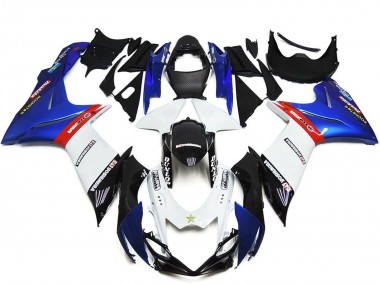 Shop 2011-2024 Suzuki GSXR 600 / GSXR 750 Abs Motorcycle Fairings - Blue White Red Canada