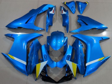 Shop 2011-2024 Suzuki GSXR 600 / GSXR 750 Motorcycle Fairing - Blue White Yellow Canada