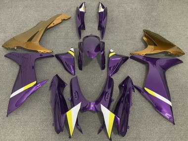 Shop 2011-2024 Suzuki GSXR 600 / GSXR 750 Motorcycle Fairings - Purple Gold White Yellow Canada