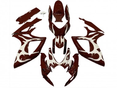 Shop 2006-2007 Suzuki GSXR 600 / GSXR 750 Motorcycle Fairings - Maroon Red White Canada