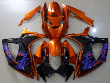 Shop 2006-2007 Suzuki GSXR 600 / GSXR 750 Motorcycle Fairings - Orange Glossy Black Blue Canada