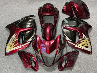 Shop 2008-2020 Suzuki GSXR 1300 Motorcycle Fairings - Deep Red Gold Canada