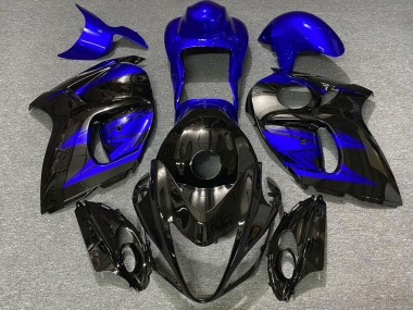 Shop 2008-2020 Suzuki GSXR 1300 Motorcycle Fairings - Glossy Black and Deep Blue Canada