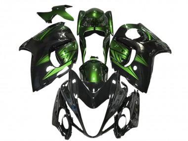 Shop 2008-2020 Suzuki GSXR 1300 Motorcycle Fairings - Glossy Black and Deep Green Canada