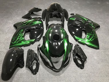 Shop 2008-2020 Suzuki GSXR 1300 Motorcycle Fairings - Glossy Black and Green Canada