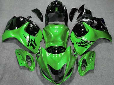 Shop 2008-2020 Suzuki GSXR 1300 Motorcycle Fairings - Glossy Green and Black Canada
