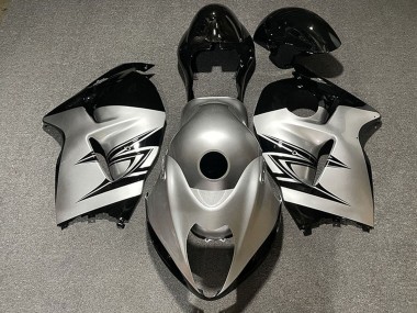 Shop 1996-2007 Suzuki GSXR 1300 Motorcycle Fairings - Silver Black Canada