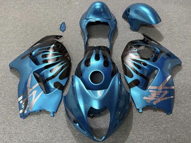 Shop 1996-2007 Suzuki GSXR 1300 Motorcycle Fairings - Sky Blue and Black Canada
