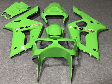 Shop 2003-2004 Kawasaki ZX6R Motorcycle Fairings - Light Green Canada