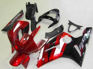 Shop 2003-2004 Kawasaki ZX6R Motorcycle Fairings - Red White Glossy Black Canada