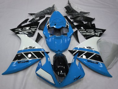 Shop 2012-2014 Yamaha R1 Motorcycle Fairings - Blue White Glossy Black Canada