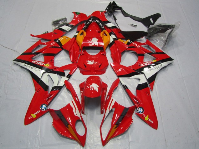 2017-2018 BMW S1000RR Motorcycle Fairings - Red White Black Canada