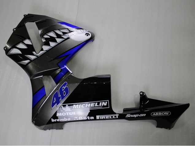 2005-2006 Honda CBR600RR Motorcycle Fairings - Nardo Grey Shark Canada