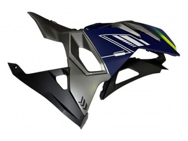 2024-2025 Kawasaki Ninja 500 EX500R Motorcycle Fairings - Blue White Yellow Silver Black Canada