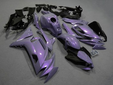 Shop 2020-2025 Kawasaki Ninja 650 EX650 Motorcycle Fairings - Chameleon Grey Dazz Pearl Purple Canada