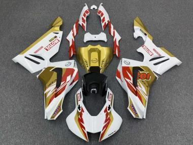Shop 2020-2023 Honda CBR1000RR-R Motorcycle Fairings - White Red Gold Motul Canada