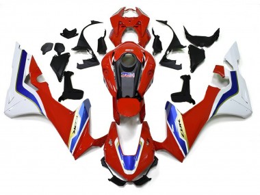 Shop 2020-2023 Honda CBR1000RR-R Motorcycle Fairing - White Red Blue HRC Canada