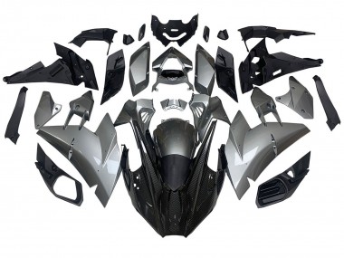Shop 2015-2022 Kawasaki Ninja H2 Motorcycle Fairings - Silver Black Carbon Fiber Canada