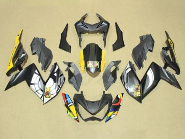 Shop 2015-2016 Kawasaki Z250/Z300 Motorcycle Fairings - Grey Yellow Blue Red White Canada