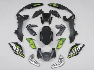 Shop 2017-2019 Kawasaki Ninja Z650 Motorcycle Fairings - Black Green Silver Canada
