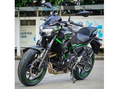 Shop 2020-2023 Kawasaki Ninja Z650 Motorcycle Fairings - Black Green Canada