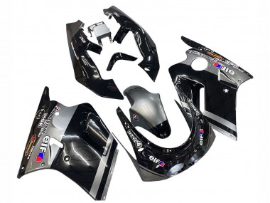 Shop 1989-1990 Kawasaki ZXR250 Motorcycle Fairings - Glossy Black Grey Elf Touch4 Bridgestone Canada