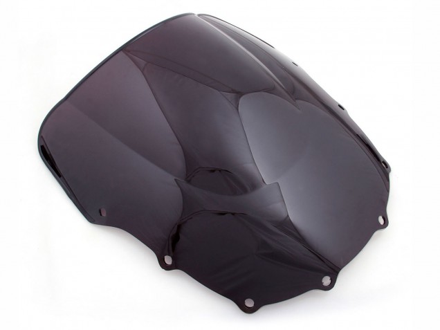 1998-2003 Kawasaki ZZR600 Motorcycle Fairings - Red with Black Flame Canada