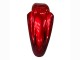 1998-2003 Kawasaki ZZR600 Motorcycle Fairings - Red with Black Flame Canada