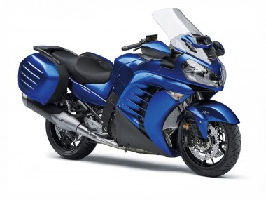 Shop 2007-2009 Kawasaki GTR1400/ZG1400 Motorcycle Fairings - Blue Black Canada