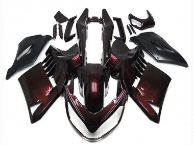 Shop 2007-2009 Kawasaki GTR1400/ZG1400 Motorcycle Fairings - Maroon Red Black Canada