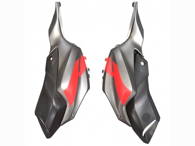 2012-2017 Yamaha MT07/FZ07 Motorcycle Fairings - Grey Red Canada