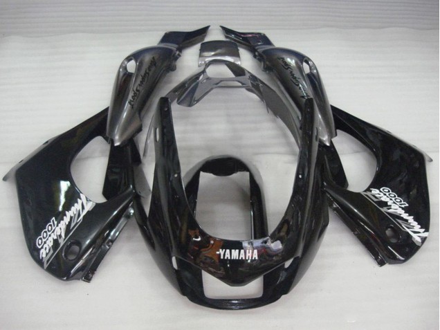 1997-2007 Yamaha YZF 1000R Thunderace Motorcycle Fairings - Black Grey Thunderace Canada