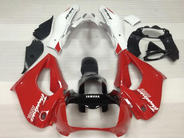 1997-2007 Yamaha YZF 1000R Thunderace Motorcycle Fairing - Red Black White Thunderace Canada