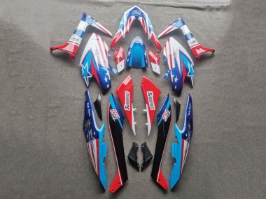 Shop 2019-2021 Yamaha TMAX560 Motorcycle Fairings - Light Blue Red Black Canada