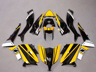 Shop 2012-2014 Yamaha TMAX530 Motorcycle Fairings - Glossy Black Yellow White Canada