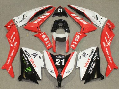 Shop 2012-2014 Yamaha TMAX530 Motorcycle Fairings - White Red Black Monster 21 Canada