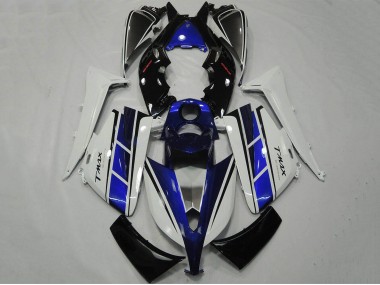Shop 2012-2014 Yamaha TMAX530 Motorcycle Fairing - White Blue Black Canada