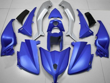 Shop 2012-2014 Yamaha TMAX530 Motorcycle Fairings - Matte Blue Silver Canada