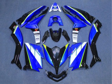 Shop 2015-2016 Yamaha TMAX530 Motorcycle Fairings - White Blue Black Canada