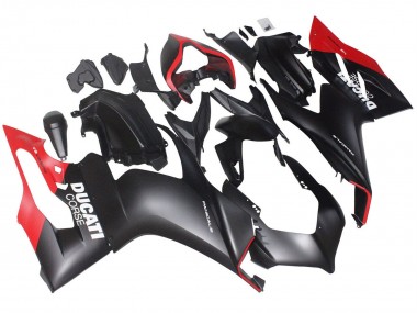 Shop 2020-2024 Ducati Panigale V2 Motorcycle Fairings - Red Matte Black Corse Canada