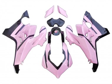 Shop 2020-2021 Ducati Panigale V4 V4S Motorcycle Fairings - Pink Glossy Black Canada