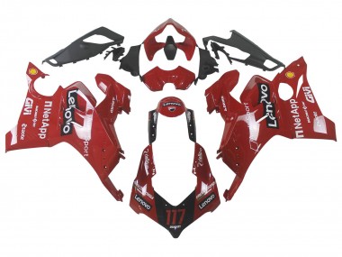 Shop 2020-2021 Ducati Panigale V4 V4S Motorcycle Fairing - Red Glossy Black Lenovo 117 Canada