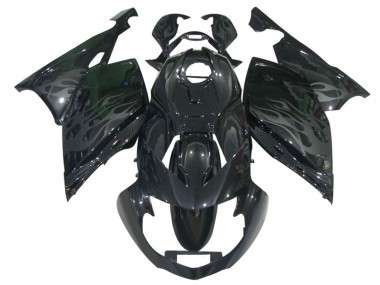 Shop 2005-2010 BMW K1200S Motorcycle Fairings - Glossy Black Grey Flame Canada