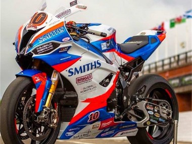 Shop 2019-2022 BMW S1000RR Motorcycle Fairings - White Blue Red Smiths Canada