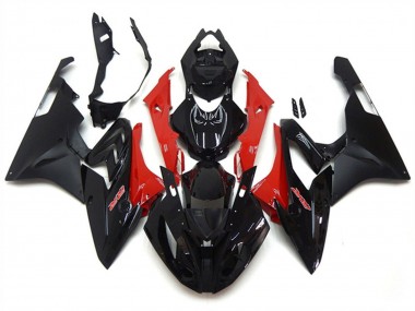 Shop 2017-2018 BMW S1000RR Abs Motorcycle Fairing - Red Glossy Black Matte Black Canada