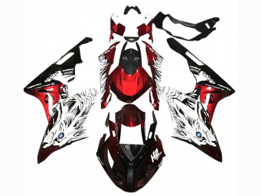 Shop 2017-2018 BMW S1000RR Motorcycle Fairings - White Red Black Canada