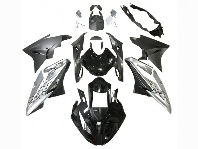 2017-2018 BMW S1000RR Motorcycle Fairing - Silver Black Canada