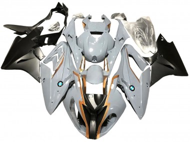Shop 2017-2018 BMW S1000RR Motorcycle Fairings - Nardo Grey Matte Black Canada