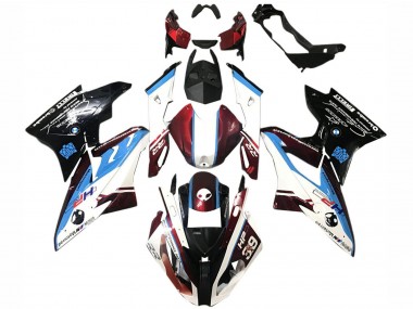 Shop 2015-2016 BMW S1000RR Bike Fairings - White Red Blue Glossy Black Canada
